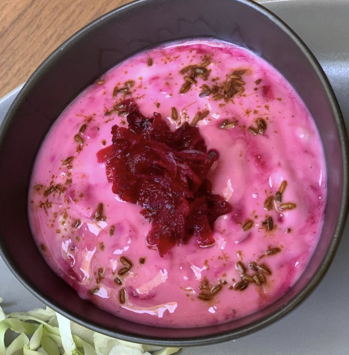 Beet Raita