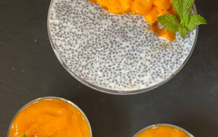 Mango Chia Pudding